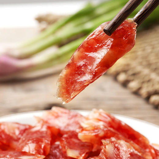 广州酒家 切片优级腊肠100g*3袋广式腊肠秋之风广东腊味送礼手信 商品图2