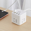 欧普无线款转换插头转换器多功能魔方插座一转多带开关排插插排板 商品缩略图3