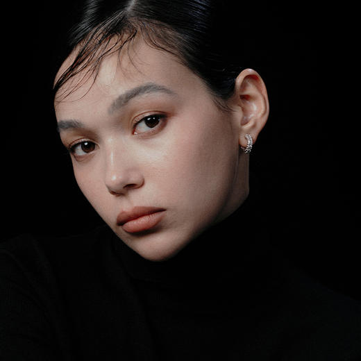 ATELIERSÓ 23AW KARAT 克拉系列-克拉素圈耳钉 商品图4