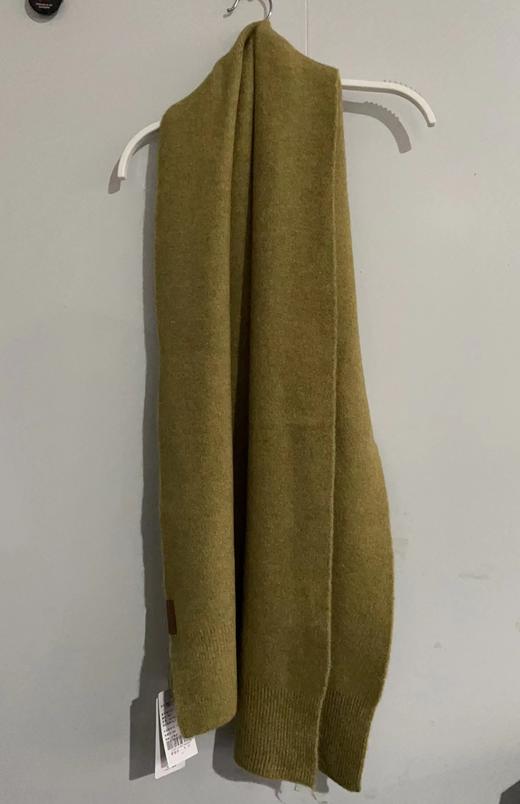 MZ字母小皮标毛织围巾31027 冬季 310274128278 商品图0