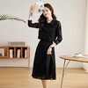 HRWC80079 2024年春季上新气质时尚polo领中式风高腰A字收腰显瘦两件套裙 商品缩略图3