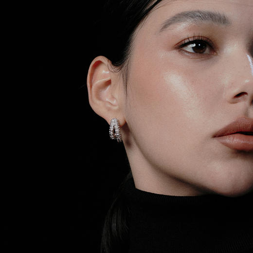 ATELIERSÓ 23AW KARAT 克拉系列-克拉双层素圈耳环 商品图2