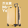 银座加厚结实耐用行李箱大容量旅行拉杆箱拉链箱密码箱A8953L 商品缩略图5