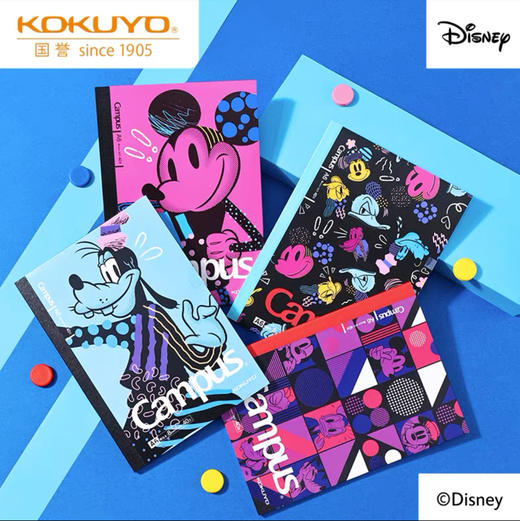 国誉迪士尼系列A6无线装订本（颜色图案随机） 商品图0