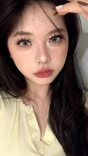 woolilens 龙井辣妹 14.5mm 半年抛