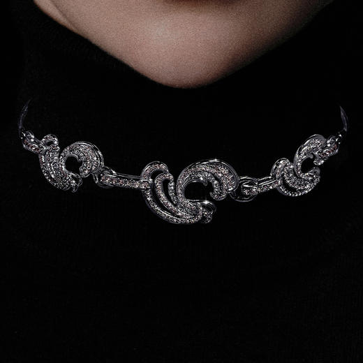 ATELIERSÓ 23AW KARAT 克拉系列-克拉爱心拼钻颈圈 商品图1