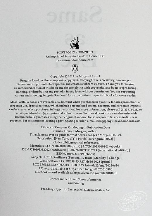 【中商原版】摩根 豪泽尔 致富心态 + 一如既往 英文原版 知名投资理财专家 Morgan Housel 自我提升 经管励志 商品图8