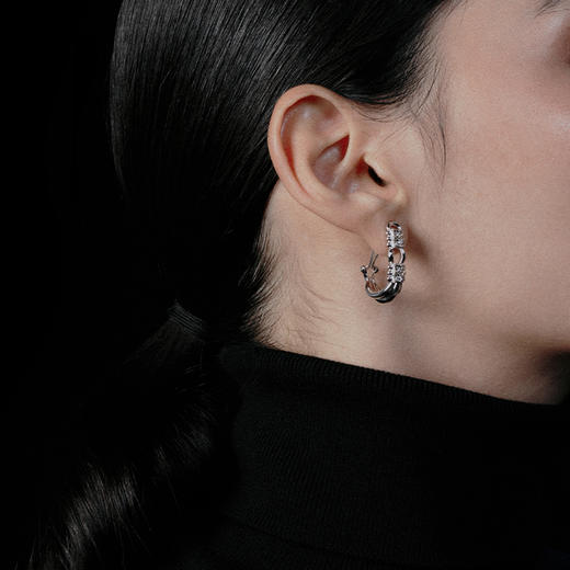 ATELIERSÓ 23AW KARAT 克拉系列-克拉拼钻耳环 商品图2