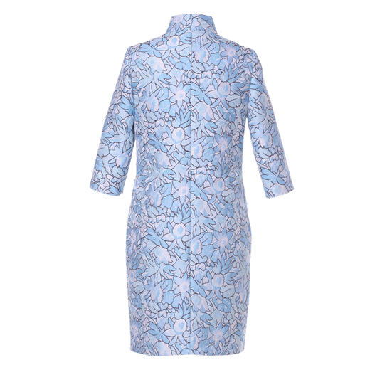 --【伯妮斯茵】161D151--蓝色风衣--长满向日葵的小屋--《生命之美-梵高的花园》 商品图4