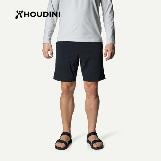 HOUDINI胡丁尼 Wadi Shorts 瓦迪 男款户外轻盈柔软休闲短裤260854 商品图3