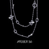 ATELIERSÓ 23SS 克拉系列-OT扣克拉密镶长项链 商品缩略图0