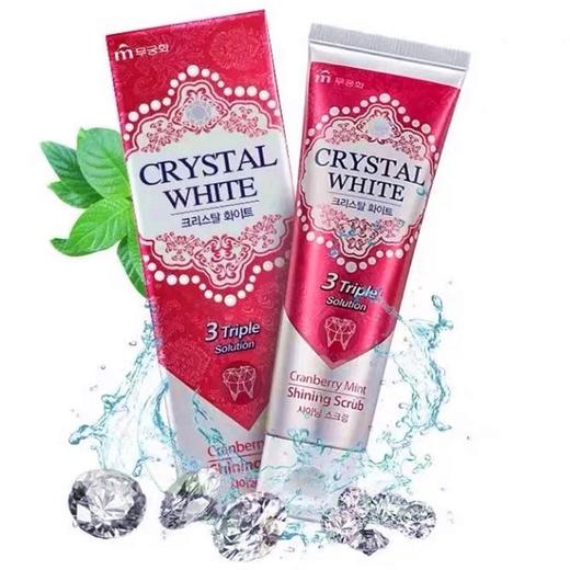 無瑾花水晶亮白牙膏越莓香110g무궁화 크리스탈 화이트 치약 베리향 商品图0