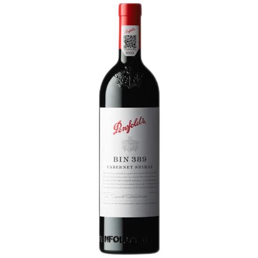 奔富（Penfolds）BIN389赤霞珠设拉子干红葡萄酒 官方防伪带码 750ml 商品图0