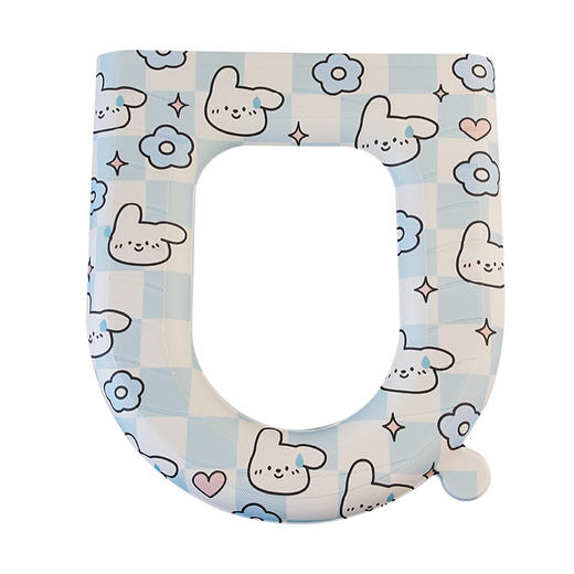 「四款可选！防水设计」可爱马桶坐垫四季通用家用防水厕所居家日用夏季薄款坐便器套贴圈垫子 商品图4