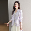 小香风流苏外套，女春装新款外搭短款上衣小个子外衣开衫春秋CC-MY-3228 商品缩略图2
