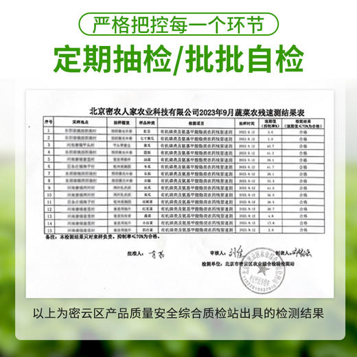 密农人家蔬菜礼盒  新鲜时令蔬菜12种  包邮装 商品图3