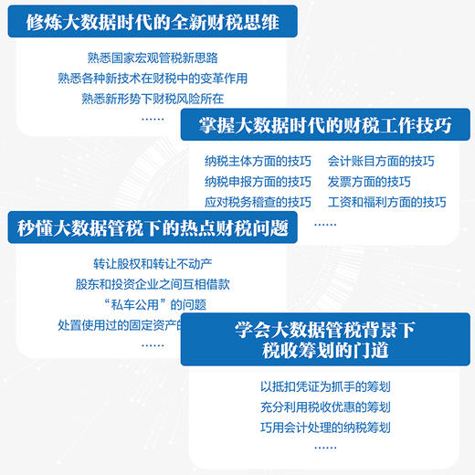 税务风险管理和筹划 大数据管税背景下的财税实务 搞清税务筹划的微妙边界 具备财税新趋势下的核心能力 商品图2