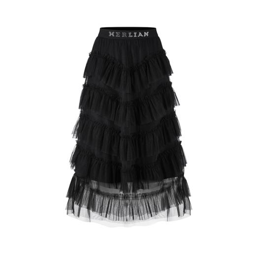 HL2DSSSK1015 腰头水钻logo蛋糕纱裙 商品图5