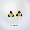 ATELIERSÓ x deepmoss 23AW 合作系列-三花耳钉 商品缩略图0
