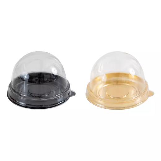 蛋黄酥包装盒 10个装/50个装  透明青团蛋黄酥雪媚娘盒 圆形吸塑包装盒 商品图3