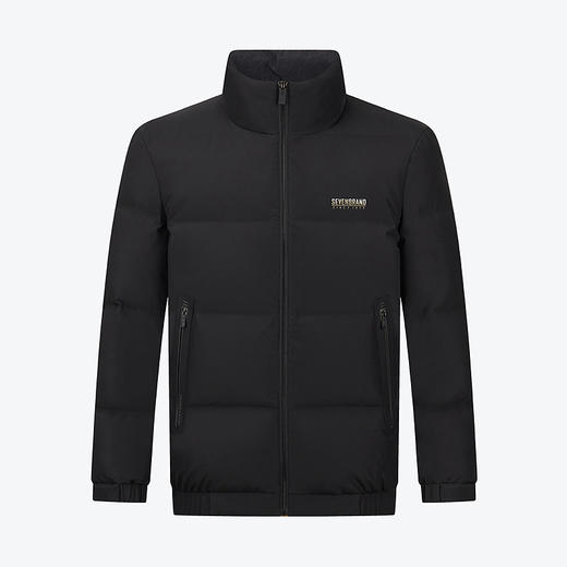 【鸭绒+石墨烯】柒牌立领羽绒服男2024冬季新款保暖防风男士外套	127E70080 商品图4