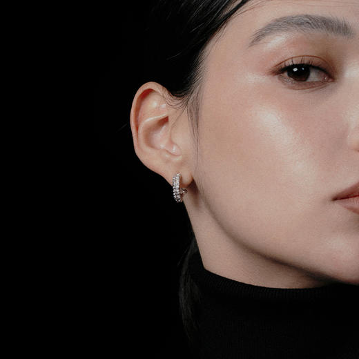 ATELIERSÓ 23AW KARAT 克拉系列-克拉素圈耳钉 商品图2
