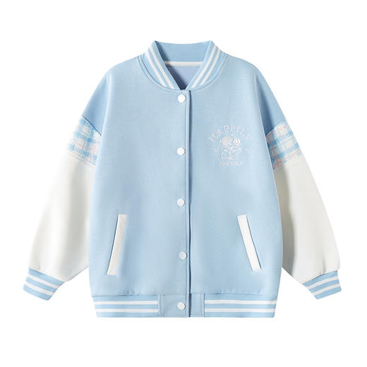 笛莎Deesha 童装女童外套2024春季新款学院风外套 商品图4