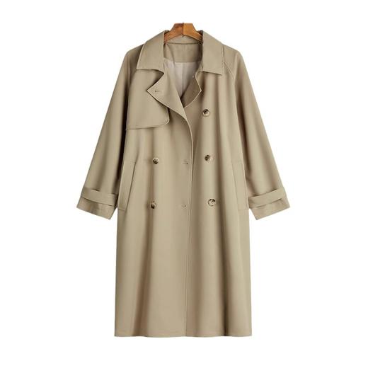 春秋新款【中长款 风衣外套女】时髦流行 英伦风大衣日系 商品图0