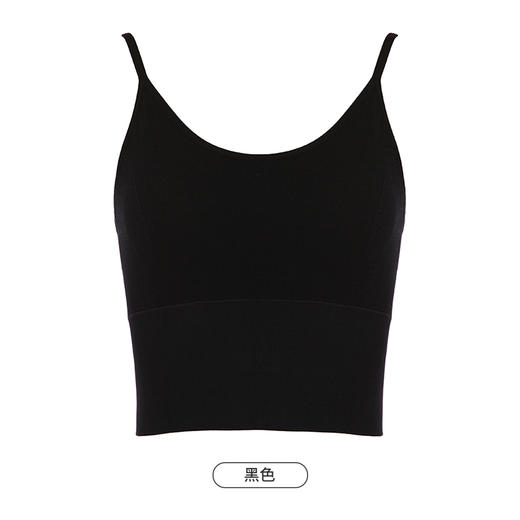都市丽人抹胸女无缝面料背心无尺码半固定模杯长抹胸无钢圈无排扣LV42A5 商品图10