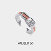 ATELIERSÓ 23AW SIREN 塞壬系列-别针珐琅彩戒指（樱粉） 商品缩略图0