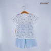 【春夏款套头套装】卓儿大童单面套头套装纯棉打底衫家居服睡衣适合5-12岁 商品缩略图4