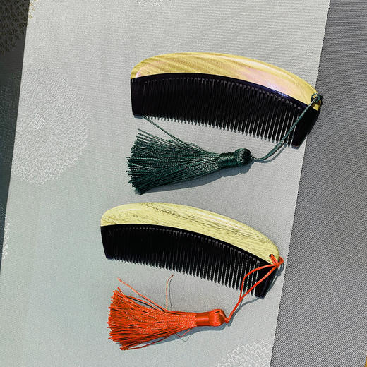 绿檀牛角梳°大款&小款 商品图5