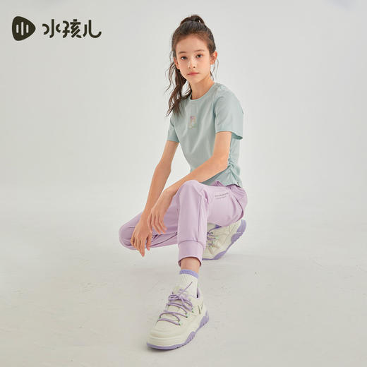 水孩儿童装夏季新款儿童弹力裤男童防晒凉感运动长裤女童舒适百搭裤子 商品图6