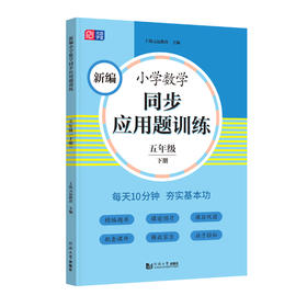 新编小学数学同步应用题训练 5年级 下册