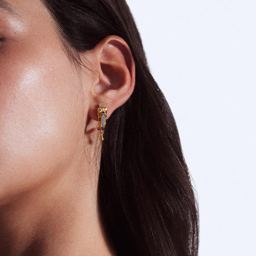 ATELIERSÓ 23AW SIREN 塞壬系列-别针珐琅彩耳钉 商品图2