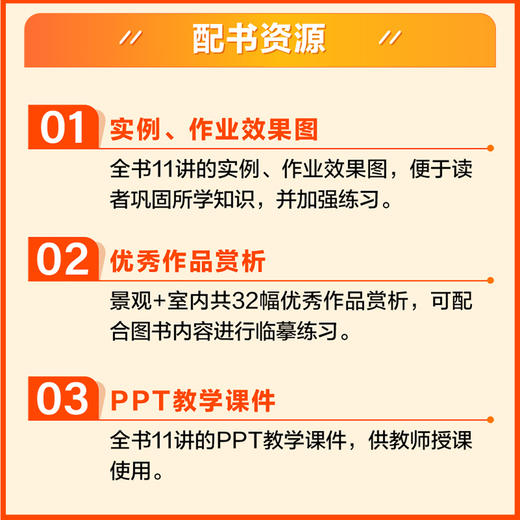 环艺设计手绘 景观/室内马克笔手绘效果图技法精解 环境艺术设计马克笔教程书入门教材园林景观室内建筑设计手绘效果图表现技法 商品图3