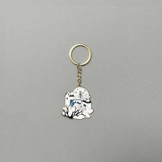 乌镇景区官方文创纪念品 印象乌镇系列春夏秋冬景色钥匙扣 商品图5