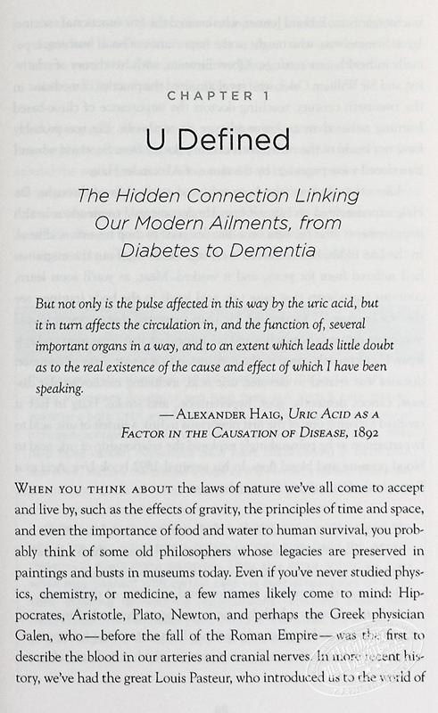 预售 【中商原版】疯狂的尿酸 不止是痛风 Drop Acid The Surprising New Science of Uric Acid 英文原版 David Perlmutter 商品图5