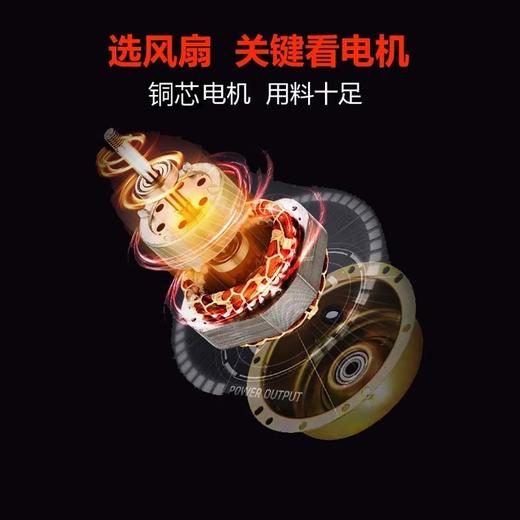 艾美特（AIRMATE） 16吋机械壁扇挂壁式风扇节能工程扇五叶电风扇家用大功率壁扇FW4027-5 商品图5