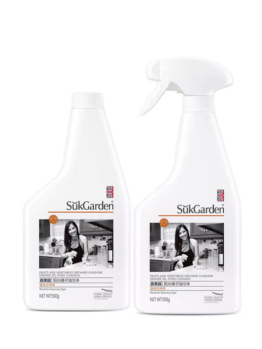 蔬果园油污净厨房去油污清洁剂500g强力油烟机去重油家用污渍除垢神器 商品图3