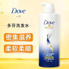 多芬（Dove）洗发水 净透滋润洗护洗发乳滋养水润零硅油 水漾赋活改善干枯分叉 密集滋养洗发水700ml