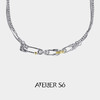 ATELIERSÓ 23AW SIREN 塞壬系列-纹理别针环扣项链 商品缩略图0