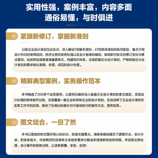 企业会计准则实务应用精解 会计科目使用经济业务处理会计报表编制 2024年版 企业会计准则培训用书 新企业会计准则编写 商品图3