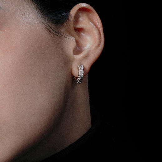ATELIERSÓ 23AW KARAT 克拉系列-克拉素圈耳钉 商品图1