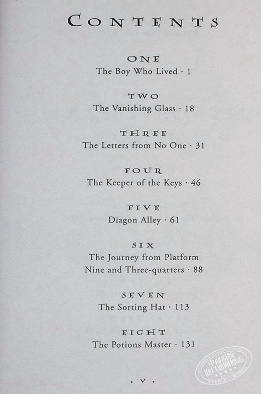 预售 【中商原版】哈利波特全集 英文原版小说 英文版 全套 Harry Potter 1-7英文原版书 美版经典版 商品图3