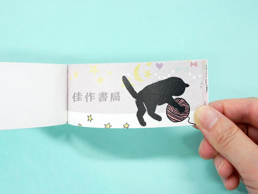 猫のパラパラブックス　猫のたんじょうび Flip book Cat'S Birthday/ 【猫的帕拉帕拉布克斯系列】：猫的生日  商品图4