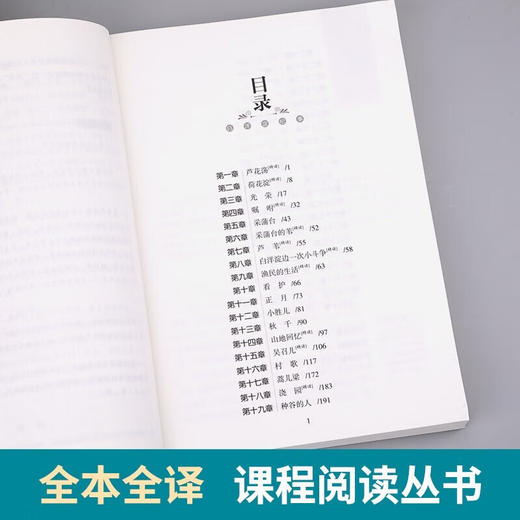 全本名著·课程化阅读丛书 白洋淀纪事 非塑封 商品图2