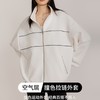 weyo女装时尚空气层拼接撞色设计感罗纹拉链外套881015 商品缩略图0