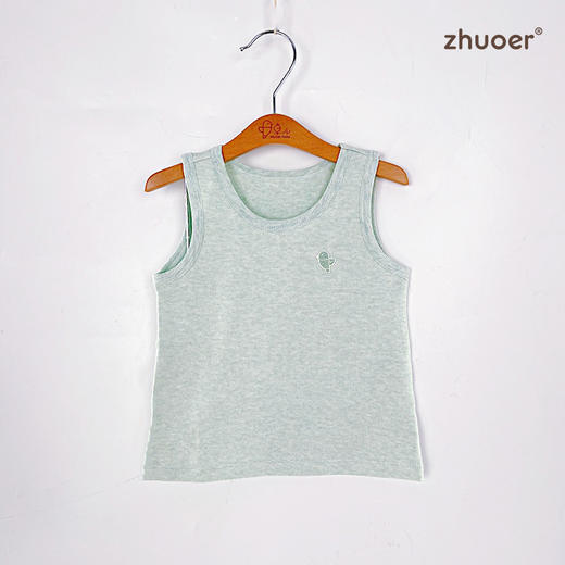 【四季背心】卓儿宝宝A类无袖薄款背心家居服打底背心适合3个月-6岁 商品图10