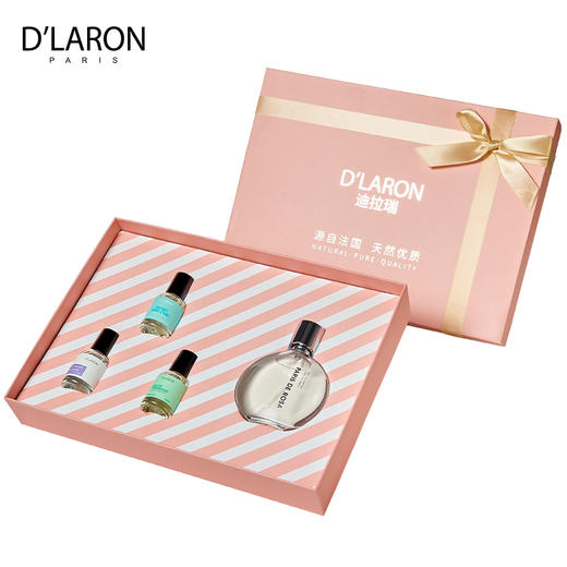 迪拉瑞粉色巴黎香水礼盒 精美高档香氛礼盒送礼送朋友情人节礼物 商品图3